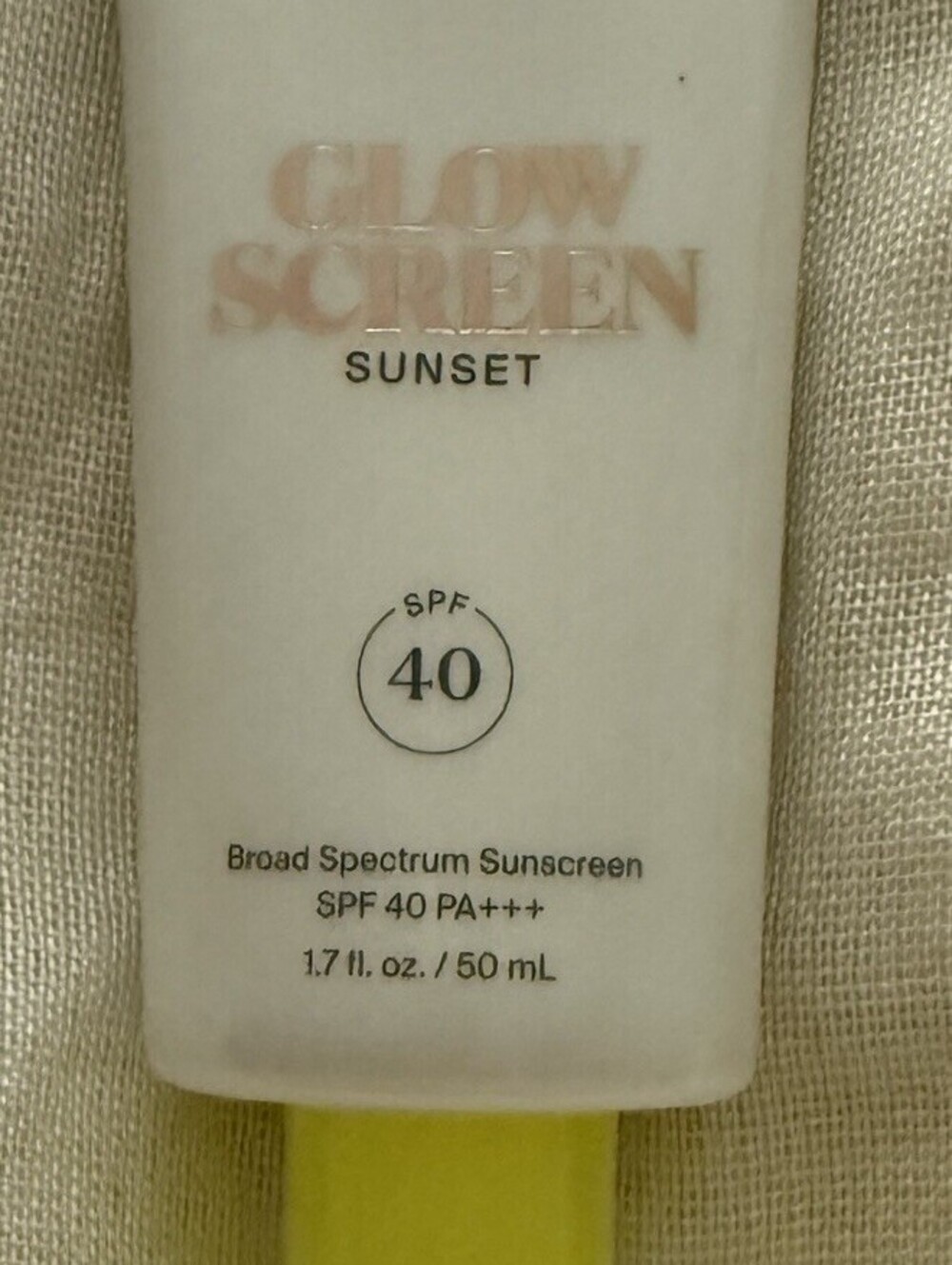 Supergoop Glowscreen SPF 40 Sunset Sunscreen Tinted Primer Glow 1.7 oz 50ml NEW